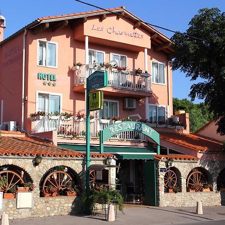 Logis Hotel Restaurant Les Charmettes Аржель-сюр-Мер Экстерьер фото