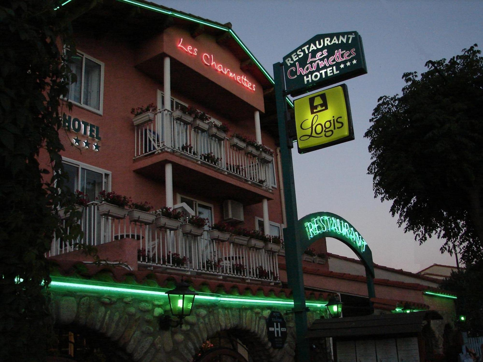 Logis Hotel Restaurant Les Charmettes Аржель-сюр-Мер Экстерьер фото